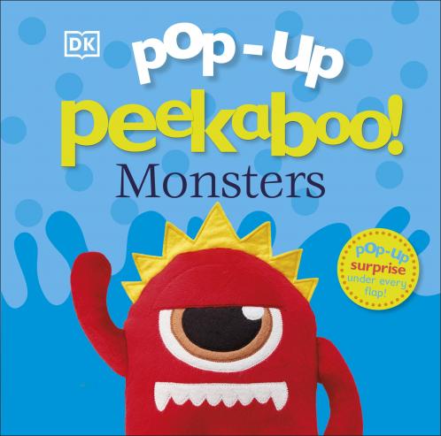 Pop Up Peekaboo! Monsters [Board book] DK