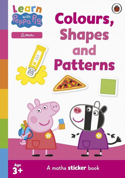 Learn with Peppa: Colours Shapes and Patterns sticker activity book