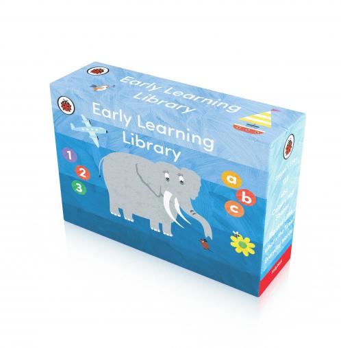 Ladybird Early Learning Library: 6 Books Tuck-Box - ABC | 123 | Colours and Shapes | Everyday Words and More