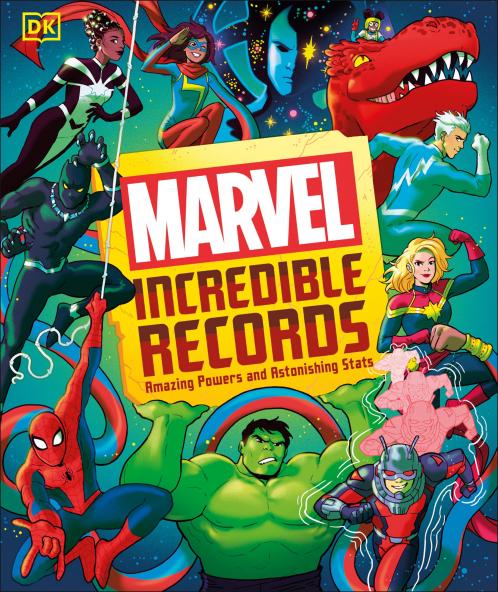 Marvel Incredible Records: Amazing Powers and Astonishing Stats (DK Bilingual Visual Dictionary)