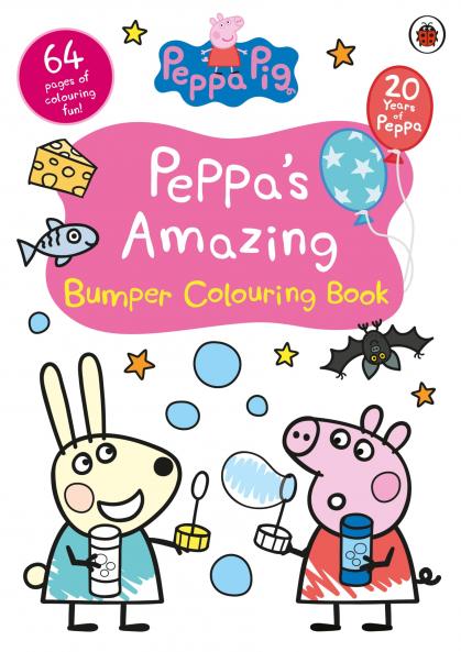 Peppa Pig: Peppaâ€™s Amazing Bumper Colouring Book