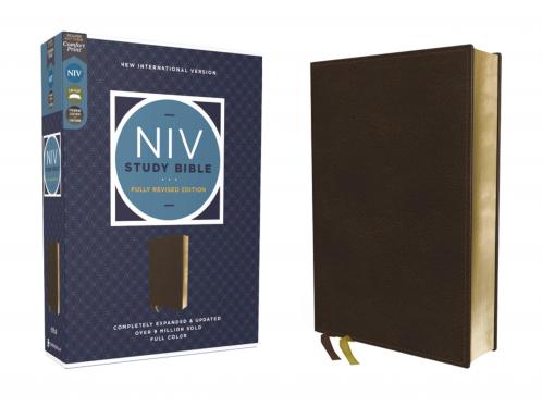 NIV STUDY BIBLE FULLY REVISED EDITION (STUDY DEEPLY. BELIEV