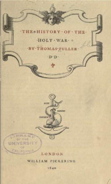 The History of the Holy War (Classic Reprint)