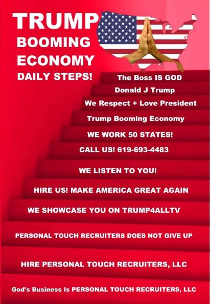 Trump Booming Economy Daily Steps