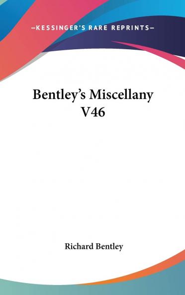 Bentley's Miscellany