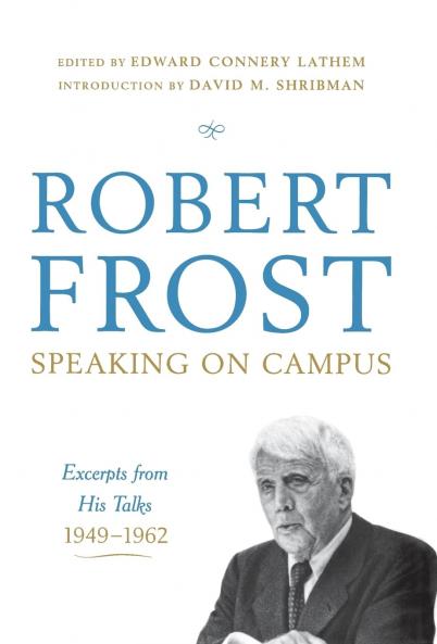 Robert Frost Speaking on Campus