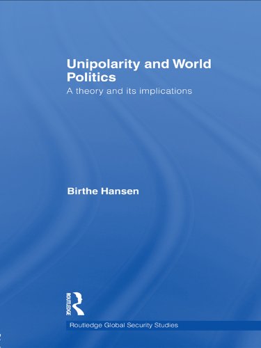 Unipolarity and World Politics
