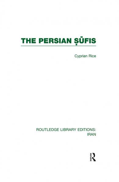 Persian Sufis (RLE Iran C)