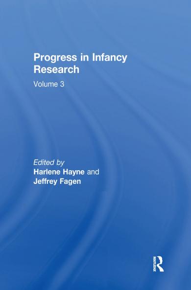 Progress in infancy Research