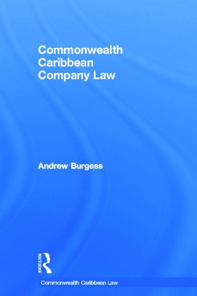 Commonwealth Caribbean Company Law