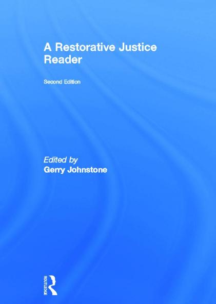 Restorative Justice Reader