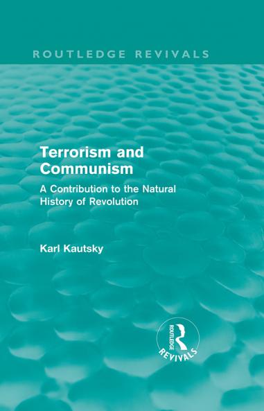 Terrorism and Communism (Routledge Revivals)