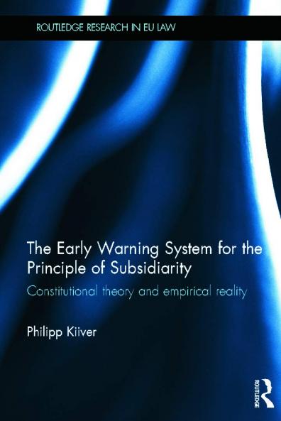 Early Warning System for the Principle of Subsidiarity