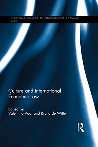 Culture and International Economic Law