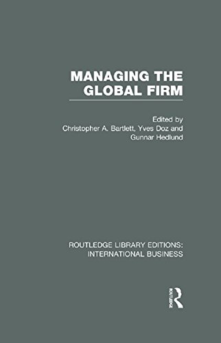 Managing the Global Firm (Rle International Business)
