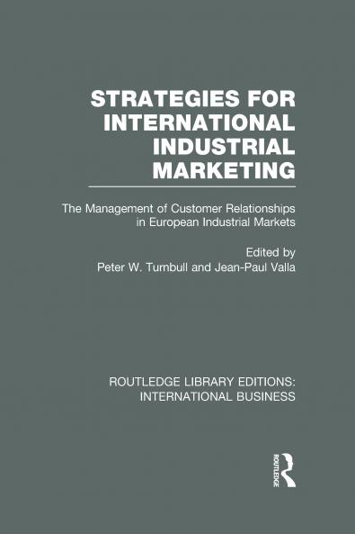 Strategies for International Industrial Marketing (Rle International Business)