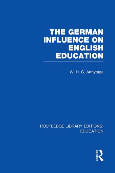 German Influence on English Education
