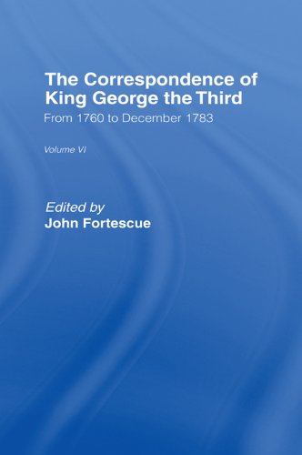 Correspondence of King George the Third Vl6