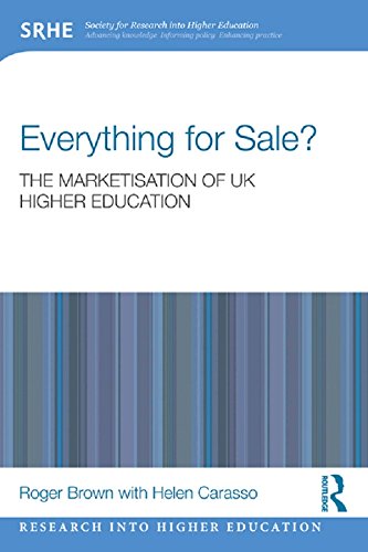 Everything for Sale? The Marketisation of UK Higher Education