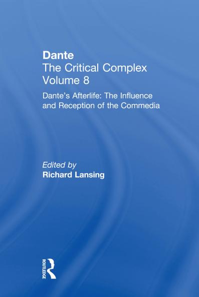 Dante's Afterlife: The Commedia Reborn in Art