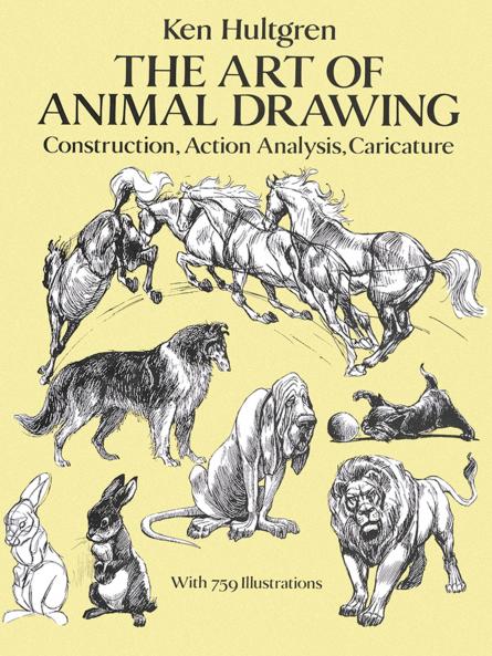 HULTGREN-THE ART OF ANIMAL DRAWING: CONS