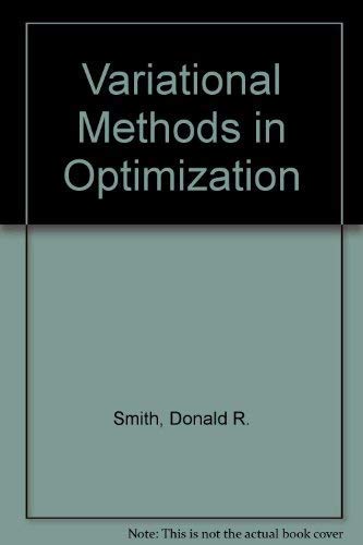 Variational Methods in Optimization
