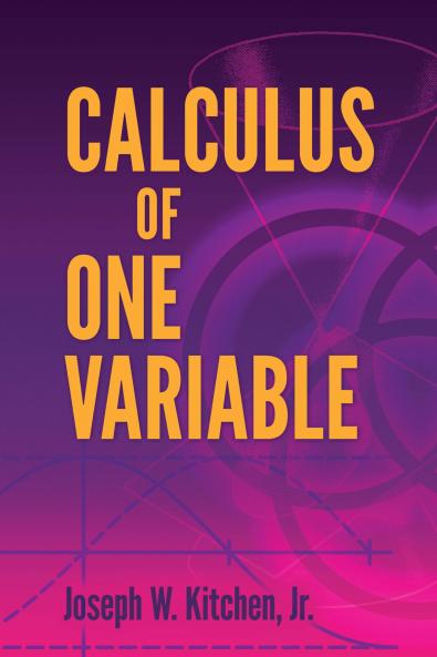 CALCULUS OF ONE VARIABLE
