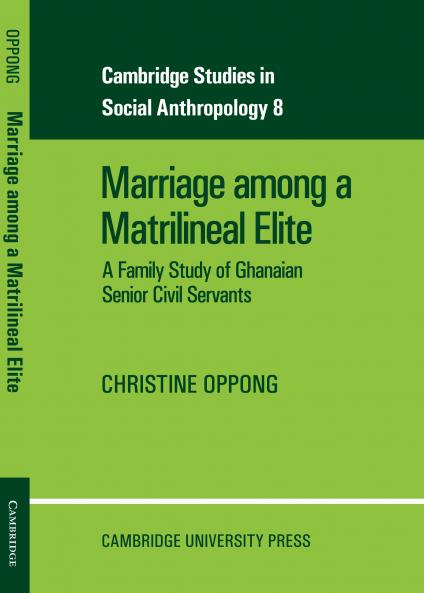 Marriage Among a Matrilineal Elite