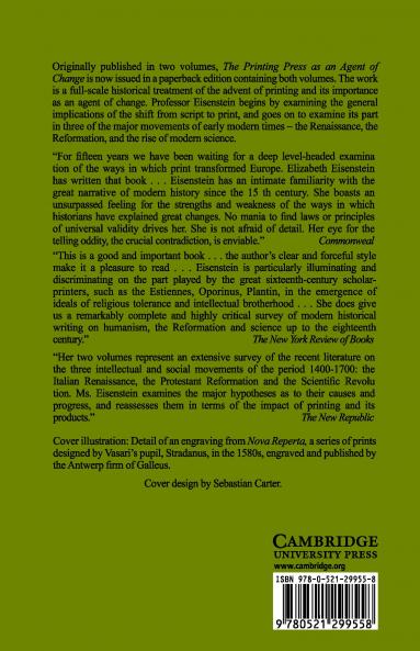The Printing Press as an Agent of Change