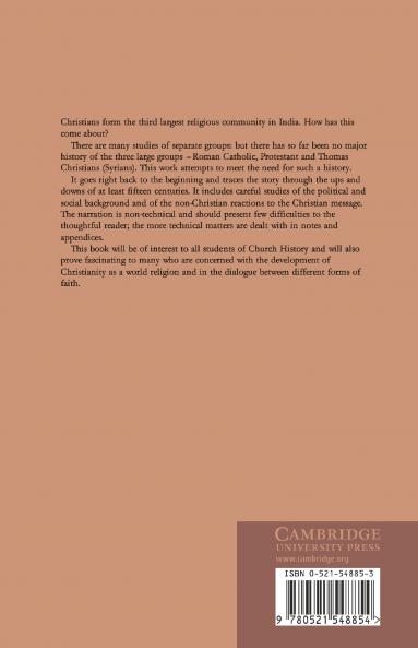 A History of Christianity in India