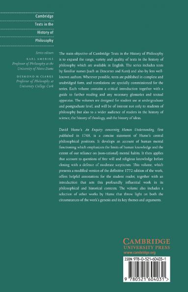 An Enquiry Concerning Human Understanding