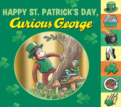 Happy St. Patrick's Day Curious George