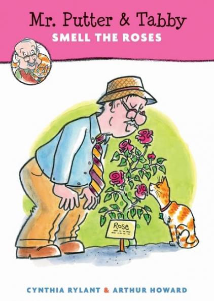 MR. PUTTER & TABBY SMELL THE ROSES
