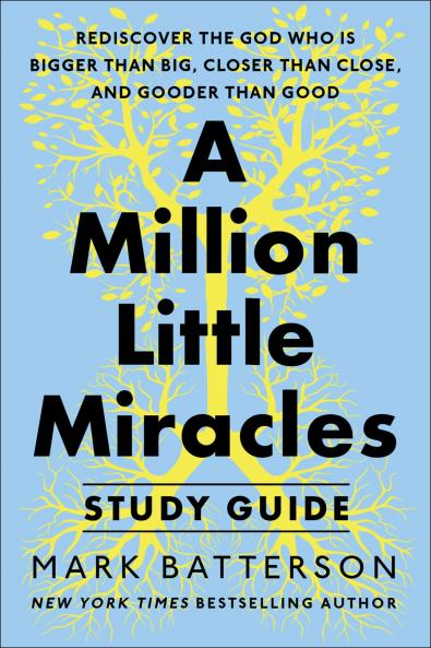 A MILLION LITTLE MIRACLES STUDY GUIDE: REDISCOVER THE GOD WHO IS BIGGER THAN BIG CLOSER THEN CLOSE AND GOODER THAN GOOD