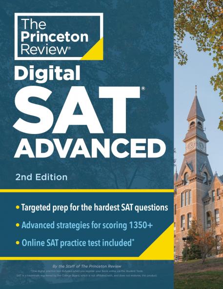 Princeton Review Digital SAT Advanced 2nd Edition