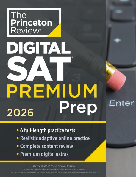 Princeton Review Digital SAT Premium Prep 2026