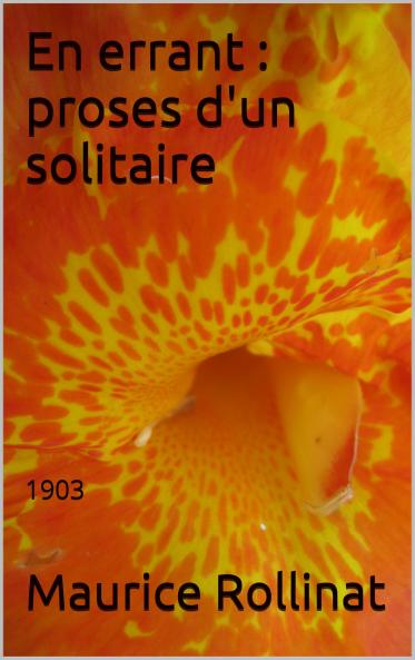 En Errant Proses d'un Solitaire (Classic Reprint)