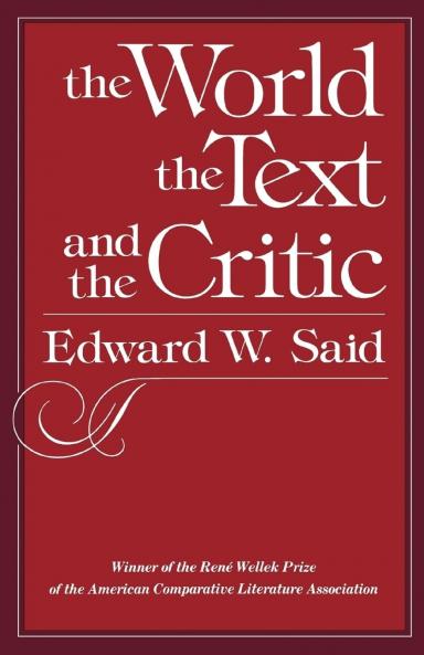 The World the Text and the Critic