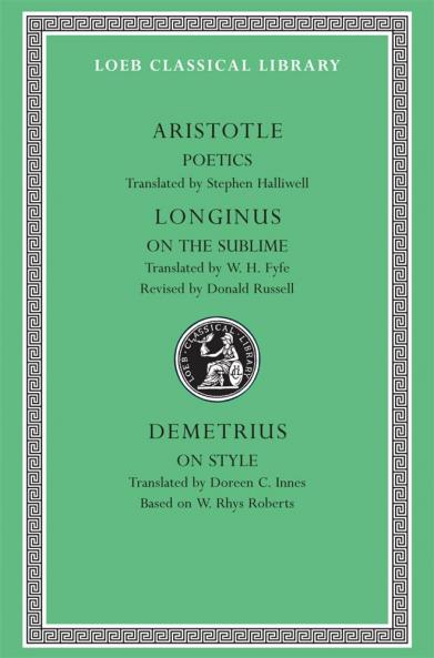 LCL : Poetics. Longinus : On the Sublime