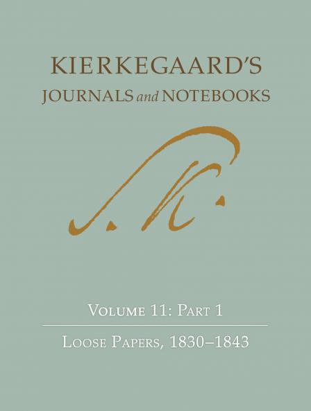 Kierkegaard's Journals and Notebooks Volume 11 Part 2