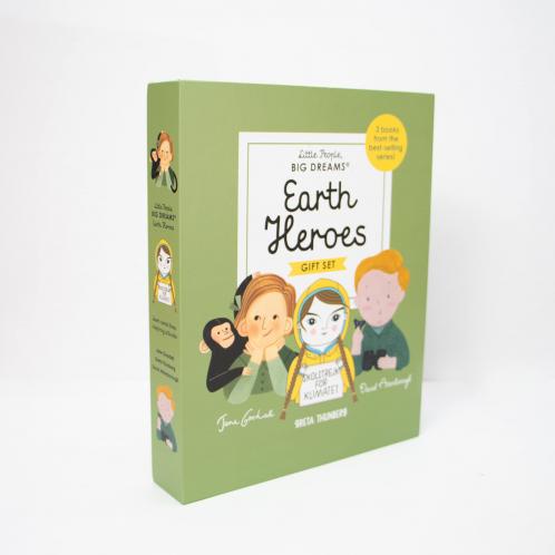 Little People BIG DREAMS: Earth Heroes: 3 books from the best-selling series! Jane Goodall - Greta Thunberg - David Attenborough