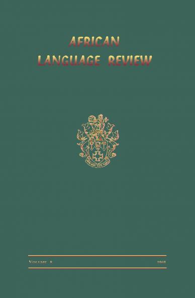 African Language Review