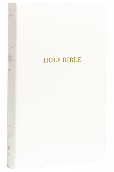 KJV Gift and Award Bible Imitation Leather White Red Letter Edition