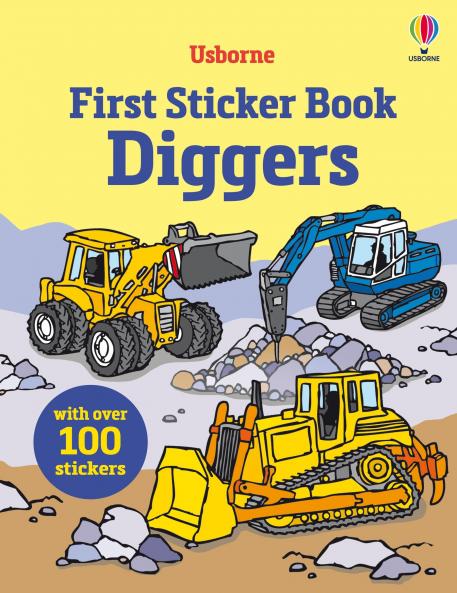 DIGGERS STICKER BOOK