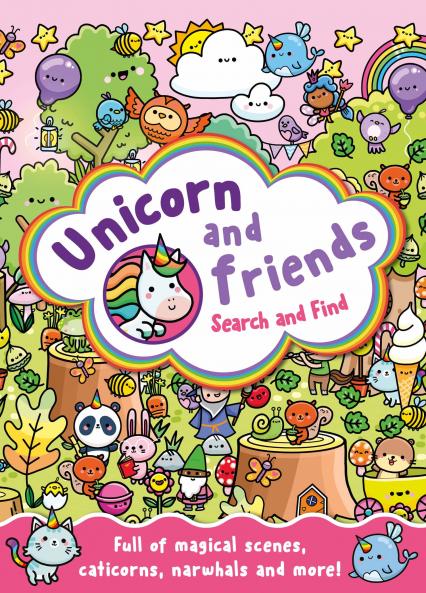 UNICORN AND FRIENDS SEARCH AND FIND
