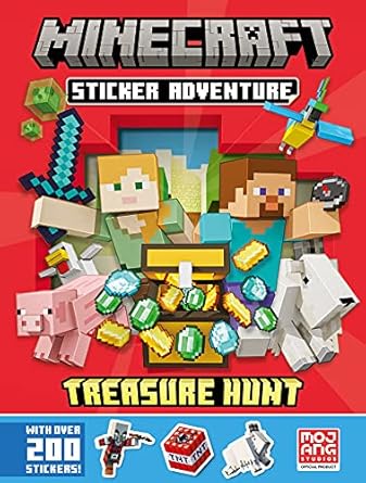 MINECRAFT STICKER ADVENTURE: TREASURE HUNT