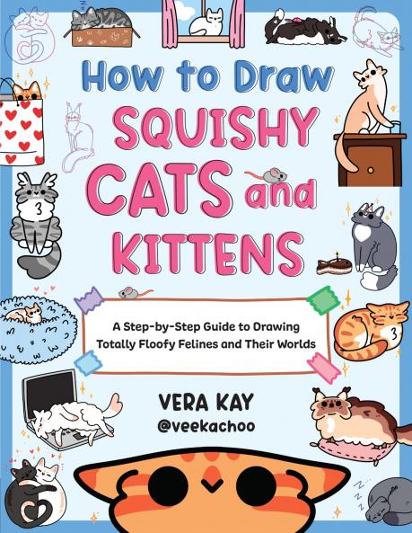 HOW TO DRAW SQUISHY CATS AND KITTENS