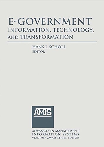 E-Government: Information Technology and Transformation