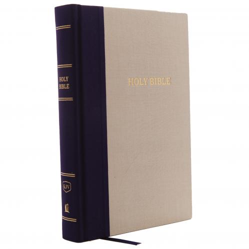 KJV Reference Bible Center-Column Giant Print Cloth over