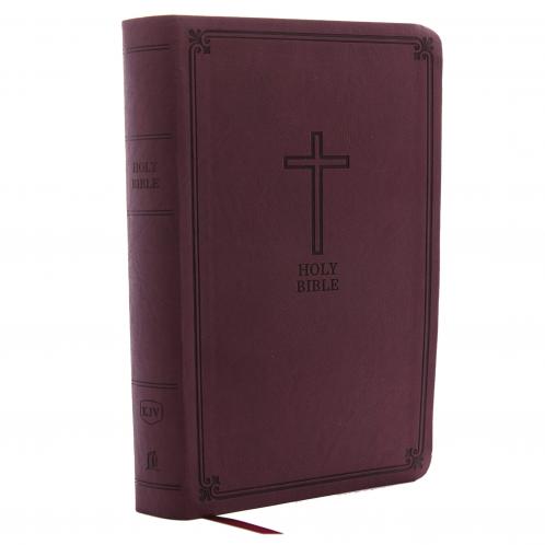 KJV Reference Bible Personal Size Giant Print Leathersoft